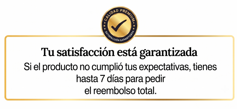Garantía de satisfacción premium